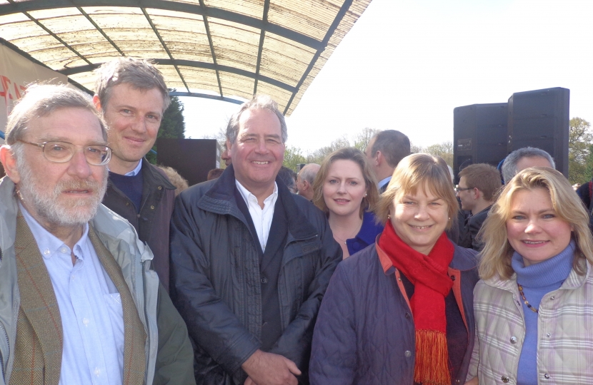 Conservative MPs Heathrow Rally