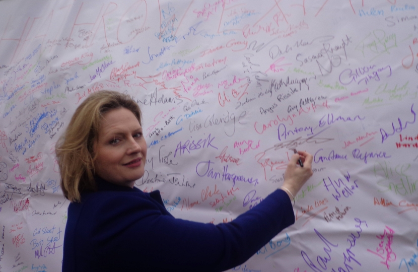 Mary Macleod MP Heathrow Rally