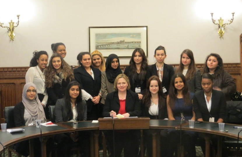 Mary Macleod MP International  Women's day 2013