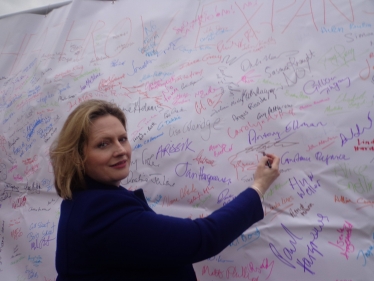 Mary Macleod MP Heathrow Rally