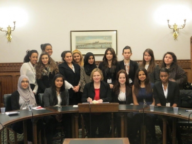 Mary Macleod MP International  Women's day 2013